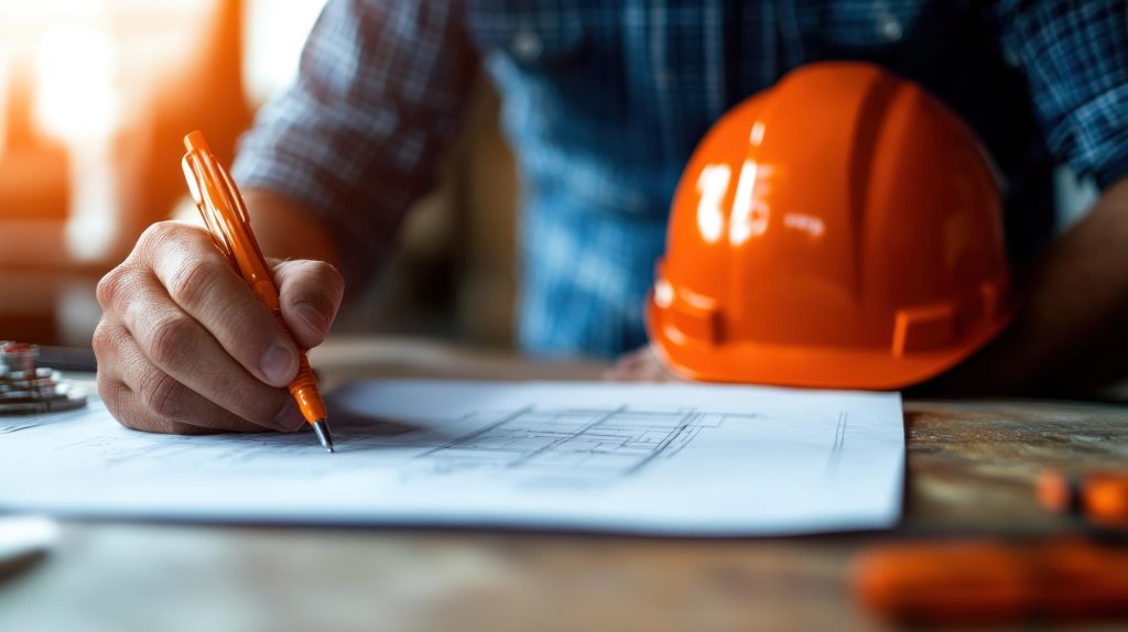 canteiro de obras