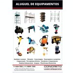 aluguel de máquinas para construção