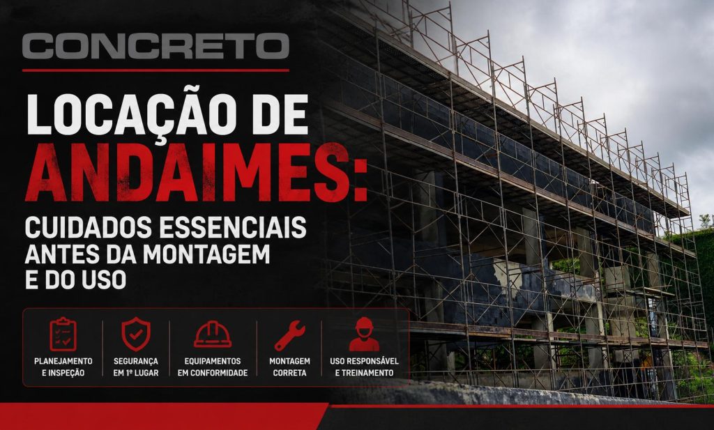 Locação de andaimes
